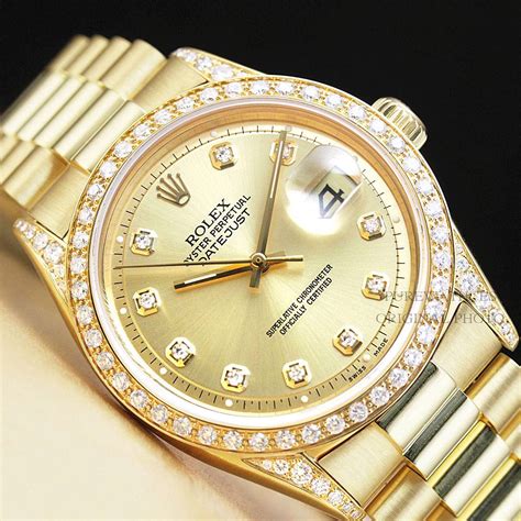 gold rolex watch used|18k gold rolex watch prices.